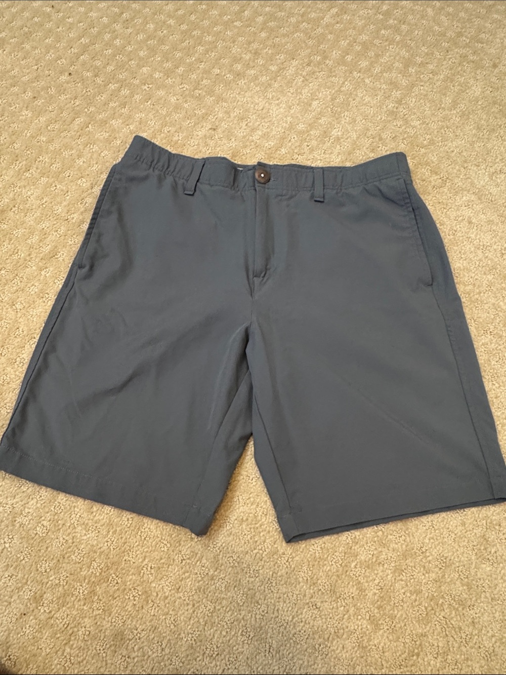 Under Armour Men's Slate Blue Flat Front Active Golf Shorts